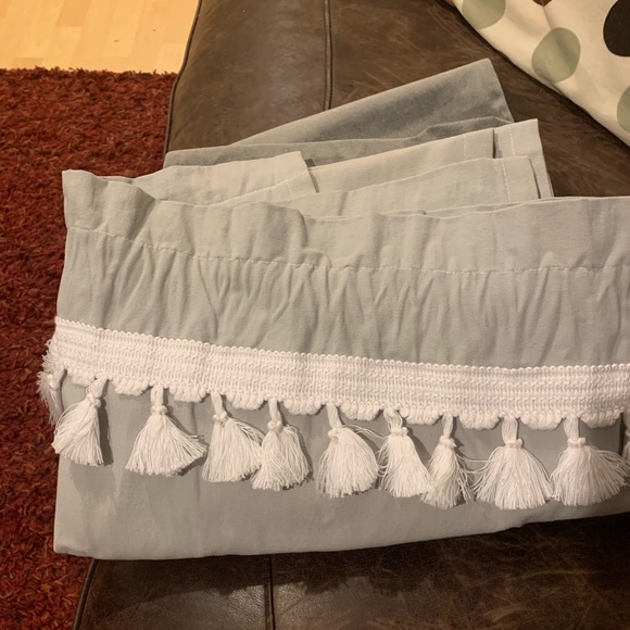 Storm grey privacy curtain - Picture 2 of 2